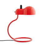 Stilnovo Minitopo table lamp, polished red Iconic, product image