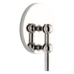 STOFF Copenhagen STOFF Nagel wall hanger, chrome, view 1