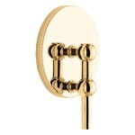 STOFF Copenhagen STOFF Nagel wall hanger, brass, view 1