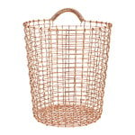 Korbo Bin 18 wire basket, copper