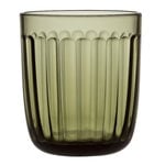 Iittala Raami juomalasi 26 cl, 2 kpl sammaleenvihreä