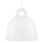 Normann Copenhagen Lampada Bell, L, bianca
