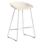 HAY About A Stool AAS38, basso, bianco - crema