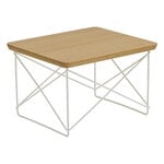 Vitra Table d'appoint Eames LTR, châtaignier - blanc, image produit