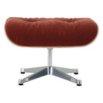 Vitra Eames Lounge Ottoman, cherry - Calma brandy 07, product image