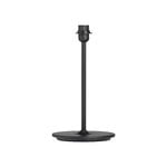 HAY Common table lamp base, soft black steel