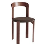 HAY Rey chair, umber brown - brown Steelcut Trio 376, product image