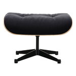 Vitra Eames Lounge Ottoman, Palisander - Calma Dunkelanthrazit 08, produktbild