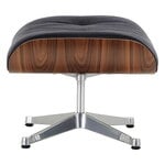 Vitra Eames Lounge Ottoman, palissandro - Calma antracite scuro 08, vista 1