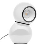 Stilnovo Gravitino table lamp, polished white, product image