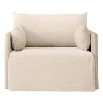 Audo Copenhagen Offset 1-seater with loose cover, Logan Jasmine, view 1