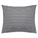 Marimekko Tasaraita pillowcase, black - white