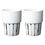 Rörstrand Filippa K coffee mug 0,31 L, 2 pcs, Ink stripe