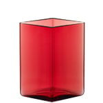 Iittala Ruutu vase, 115 x 140 mm, cranberry