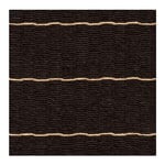Woodnotes Line rug, black - natural
