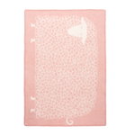 Lapuan Kankurit Kili huopa 65 x 90 cm, roosa - valkoinen