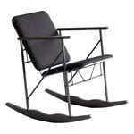 YK collection A-509 mecedora, cuero Prestige negro - azul, imagen del producto