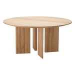 Karimoku Case A-DT03 dining table, round, 150 cm, lacquered oak, product image