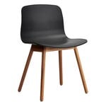 HAY Sedia About A Chair AAC12, nero 2.0 - noce laccato