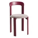 HAY Chaise Rey, grape red - bordeaux Steelcut Trio 416, image produit