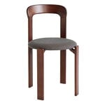 HAY Rey chair, umber brown - brown Steelcut Trio 376, product image