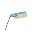 HAY Apex desk lamp, pastel blue, view 2