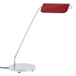 HAY Apex työpöytävalaisin, maroon red, näkymä 1