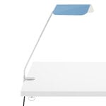 HAY Apex työpöytävalaisin nipistimellä, pastel blue, näkymä 1