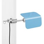 HAY Apex clip lamp, pastel blue