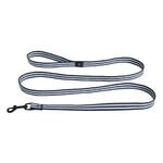 HAY HAY Dogs leash, flat, S-M, stripe, blue - white, product image