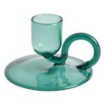 HAY Tiny candleholder, curved, aqua, product image