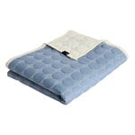 HAY Mega Dot Organic päiväpeitto, dusty blue, näkymä 1