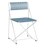 HAY X-Line chair, hot galvanized - powder blue, view 1