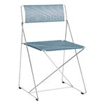 HAY X-Line tuoli, sisäkäyttöön, kromi - powder blue, näkymä 1