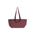 HAY Grid Weekend bag, small, burgundy, product image