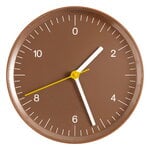 HAY Wall Clock Recycled, brown, product image