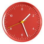 HAY Wall Clock Recycled, red, product image
