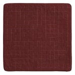 HAY Dori cushion cover, 60 x 60 cm, maroon, view 1