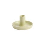 HAY Disc candleholder, XS slim, soft pistachio, view 1