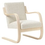 Artek Aalto armchair 402, birch - cream/pearl Nubia 02