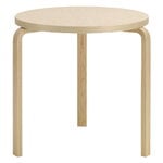 Artek Aalto table 90B, wild birch, product image