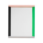 Vitra Colour Frame peili, pieni, vihreä - vaaleanpunainen