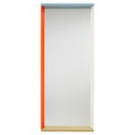 Vitra Colour Frame mirror, large, blue - orange