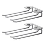 String Furniture String hanger rack 20 cm, 2-pack, grey, product image