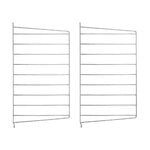 String Furniture String Outdoor side panel 50 x 30 cm, 2-pack, galvanized, product image