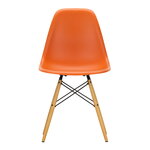 Vitra Eames DSW stol, rusty orange - lönn