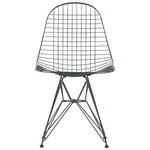 Vitra Wire Chair DKR, dunkelgrün
