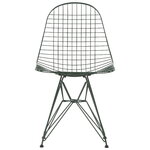 Vitra Sedia Wire Chair DKR, dark green