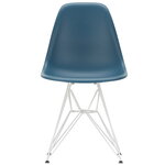 Vitra Eames DSR tuoli, sea blue - valkoinen