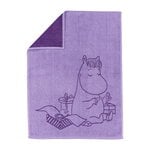 Moomin Arabia Muumi käsipyyhe, 50 x 70 cm, Niiskuneiti, violetti, tuotekuva